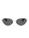 Burberry Eyewear oval-frame sunglasses - Silver