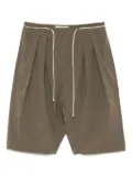 MORDECAI drawstring shorts - Green