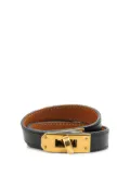 Hermès Pre-Owned 2012 Box Calf Kelly Double Tour Bracelet costume bracelet - Black