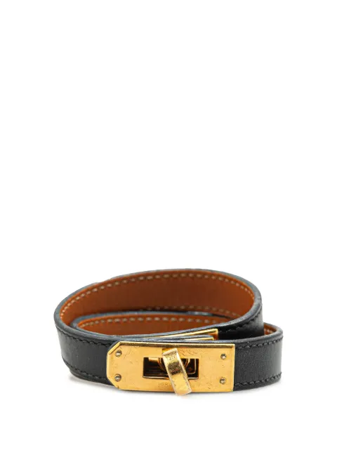 Hermès Pre-Owned 2012 Box Calf Kelly Double Tour Bracelet costume bracelet