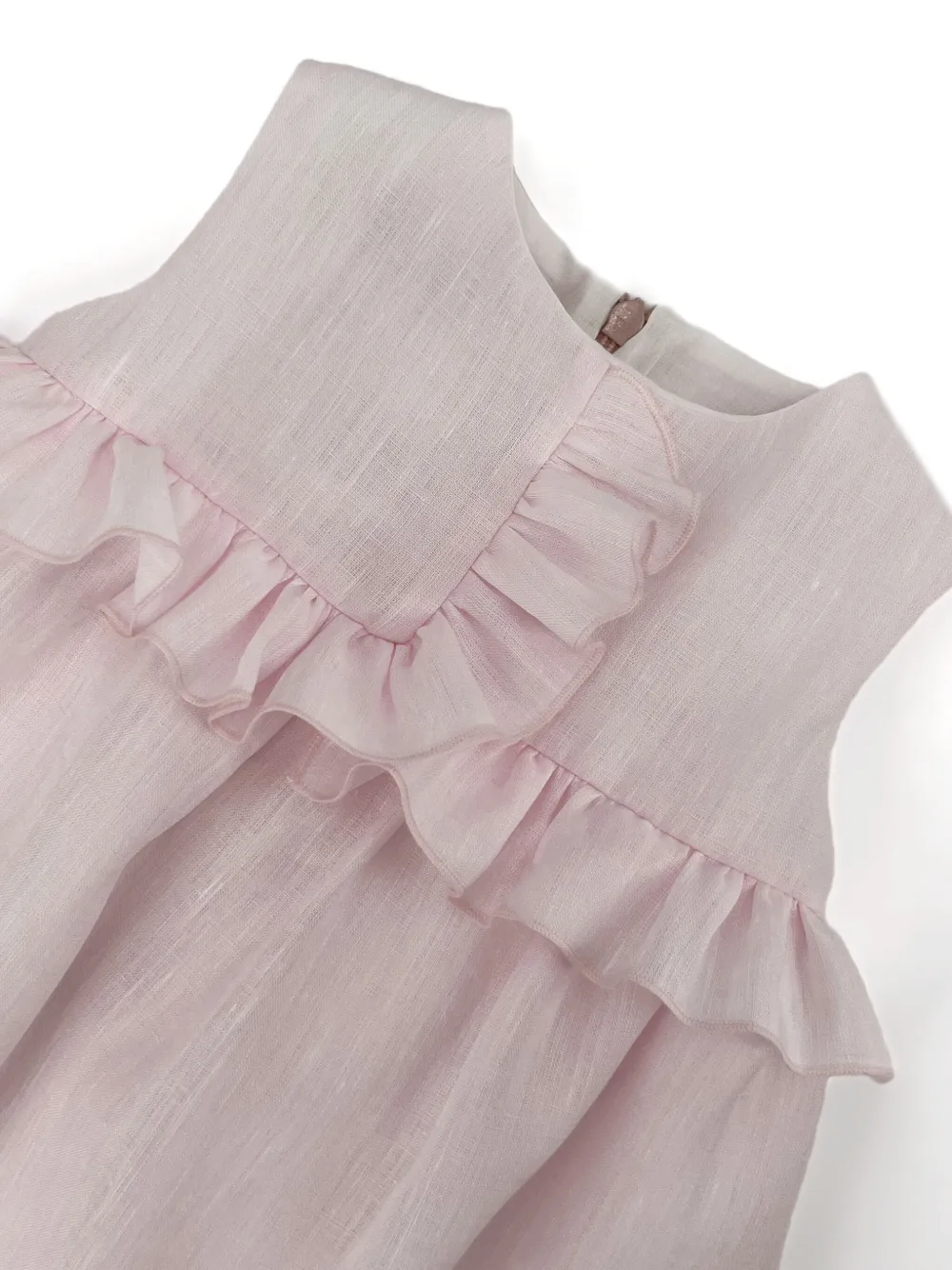 La Stupenderia linen dress - Roze