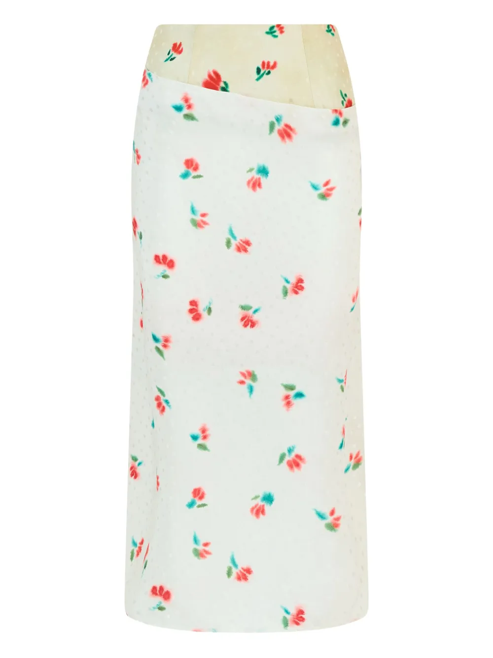 Rosie Assoulin Silk Midi Skirt