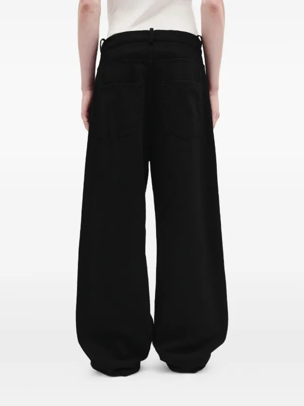 Ann Demeulemeester Michael Jeans | Black | FARFETCH