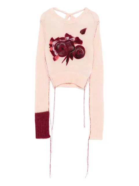 ERDEM floral-embroidered sweater