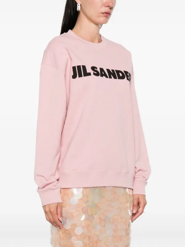 Jil Sander ロゴ スウェットシャツ | ピンク | FARFETCH JP