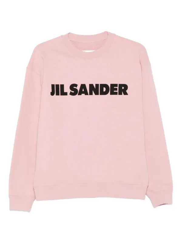 Jil Sander ロゴ スウェットシャツ | ピンク | FARFETCH JP