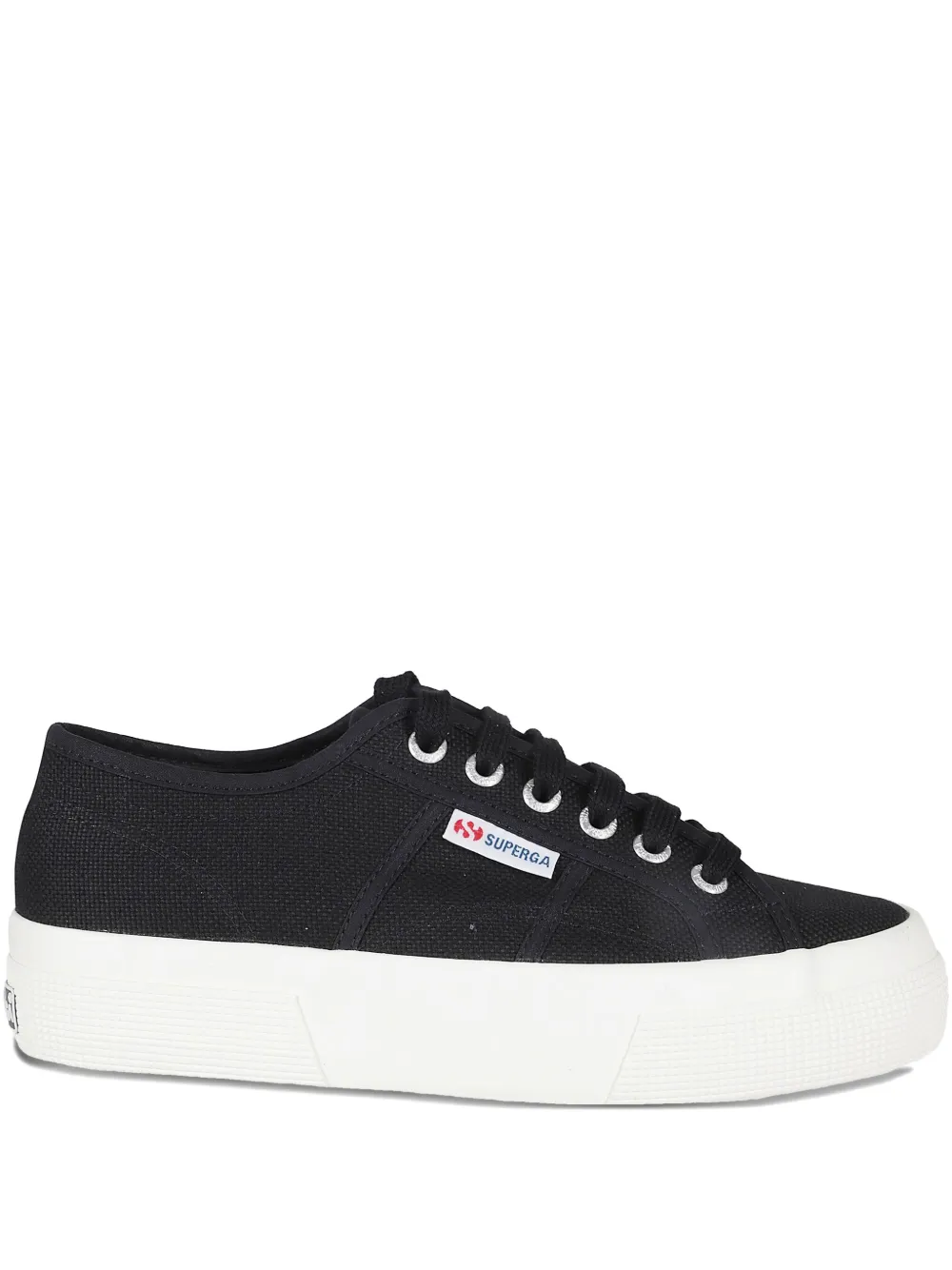 Superga cotton sneakers Black