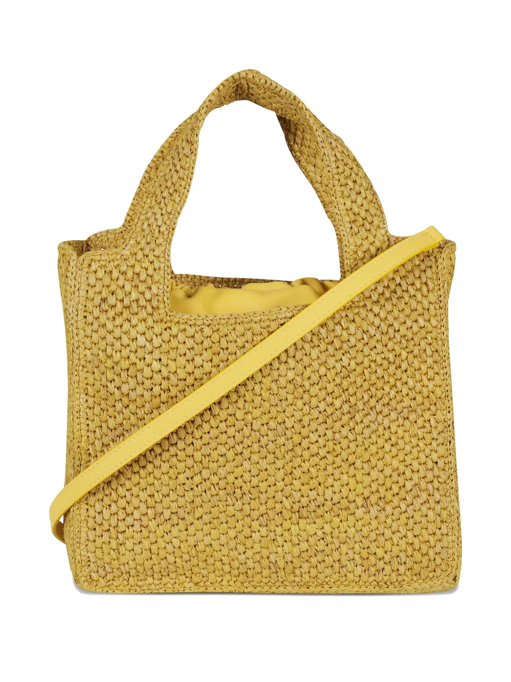 Themoirè Morea tote bag - Geel