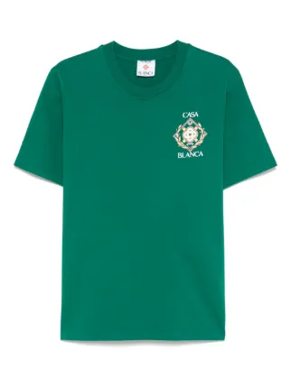 Casablanca Championship Diamond Tシャツ | グリーン | FARFETCH JP