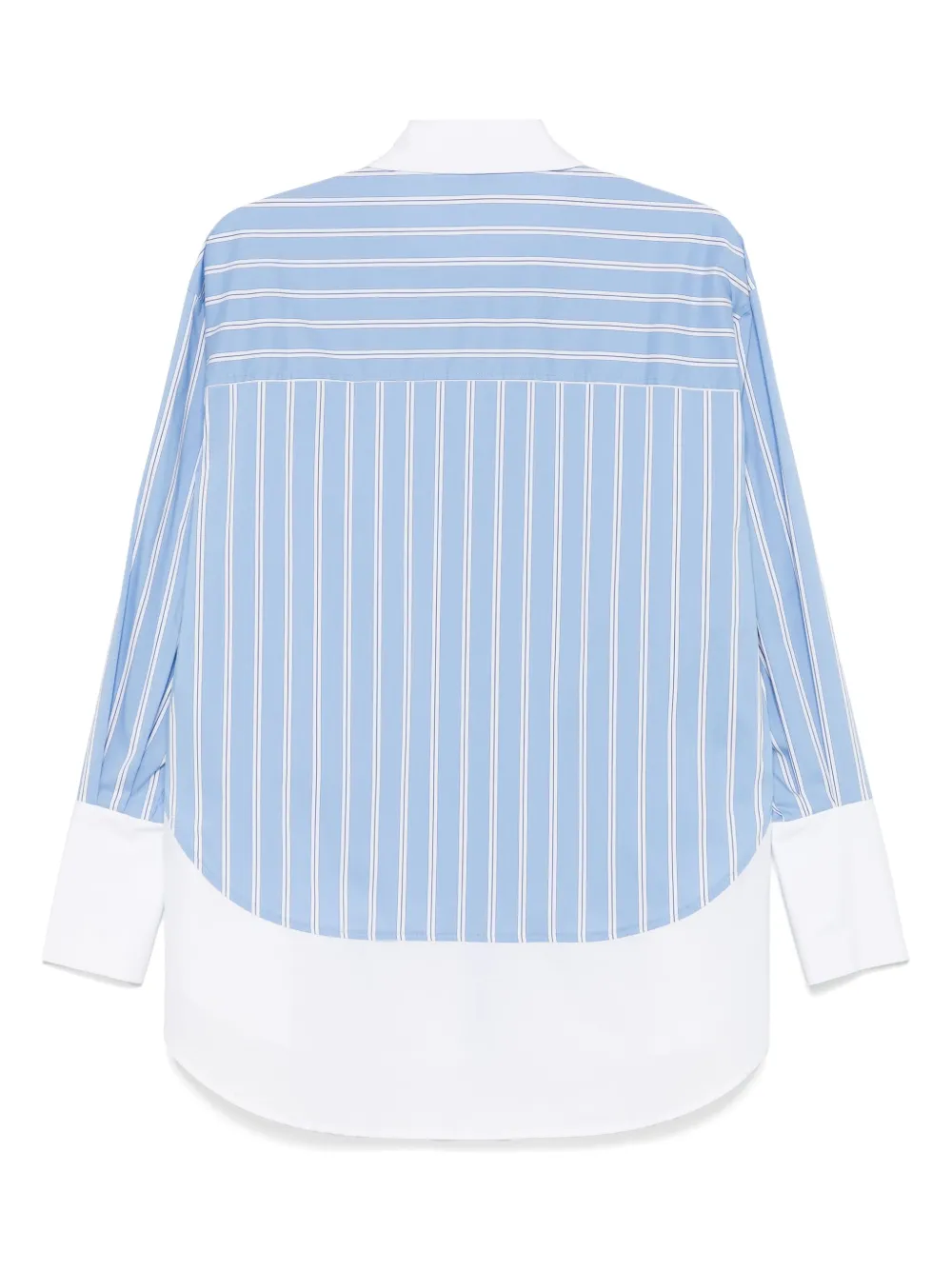 Patrizia Pepe cotton poplin shirt - Blauw