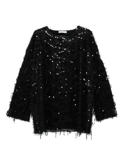 Niccolò Pasqualetti sequin-embellished top
