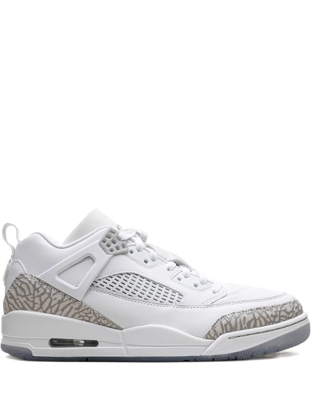 Jordan Spizike Low " White Metallic Silver Barely Blue Neutral Grey" sneakers