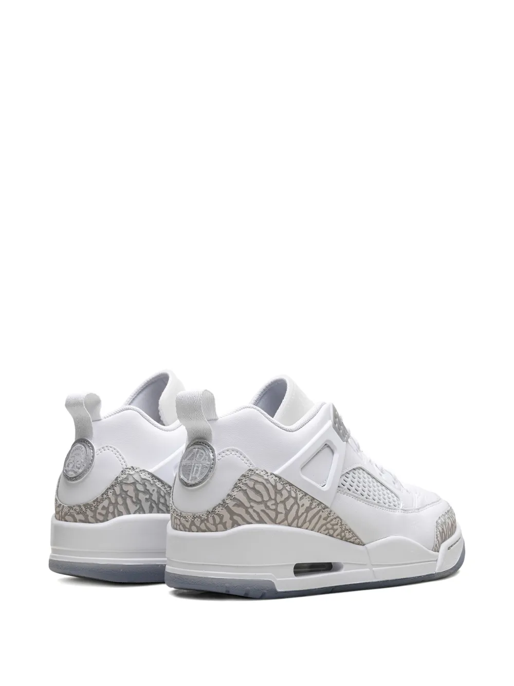 Jordan Spizike Low " White Metallic Silver Barely Blue Neutral Grey" sneakers
