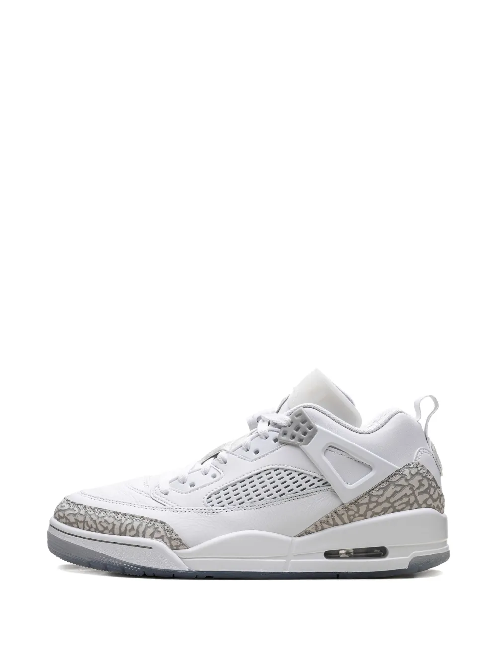 Jordan Spizike Low " White Metallic Silver Barely Blue Neutral Grey" sneakers