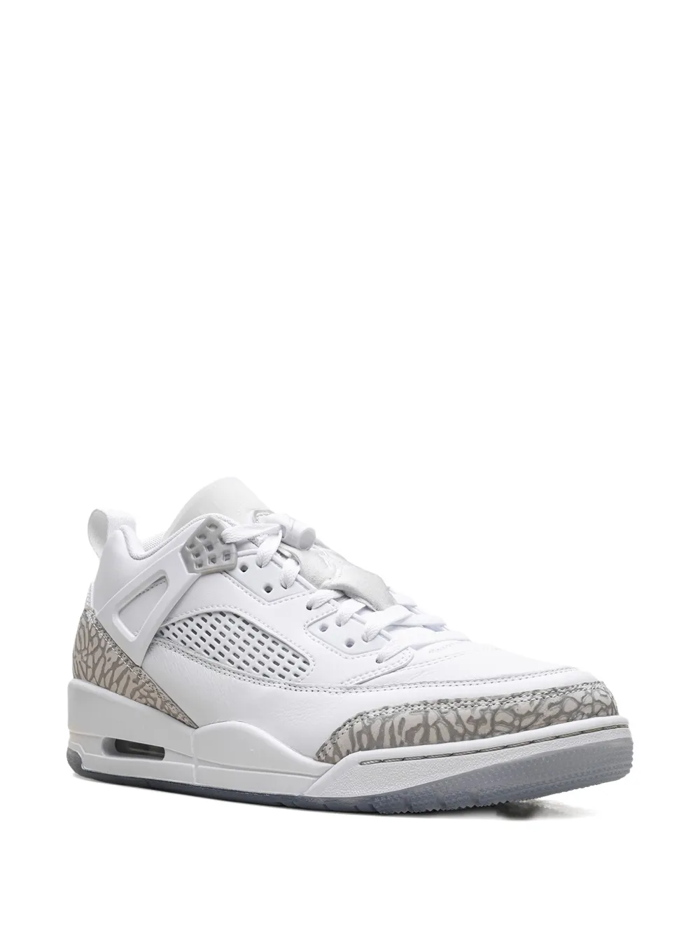 Jordan Spizike Low " White Metallic Silver Barely Blue Neutral Grey" sneakers