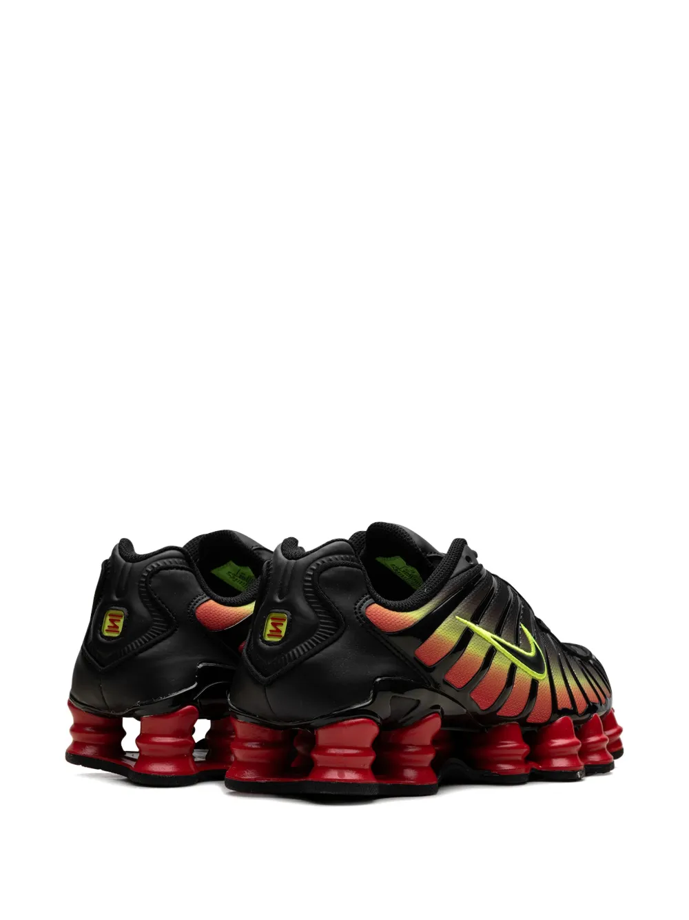 Nike Shox TL "Volt Fire Red" sneakers Black