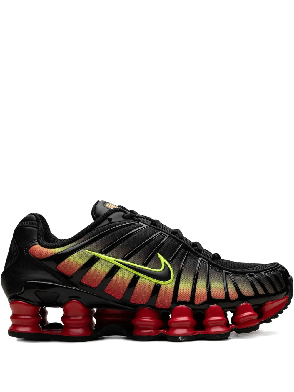 Nike Shox TL "Volt Fire Red" sneakers Black