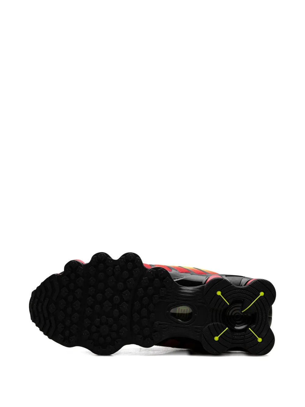 Nike Shox TL "Volt Fire Red" sneakers Black