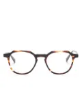 GIGI STUDIOS round-frame glasses - Brown