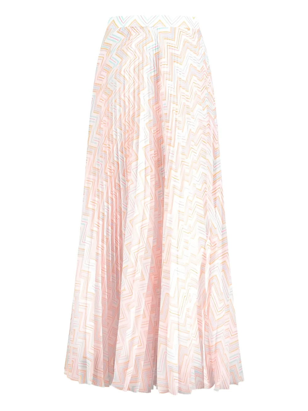 Shop Missoni Geometric-print Skirt
