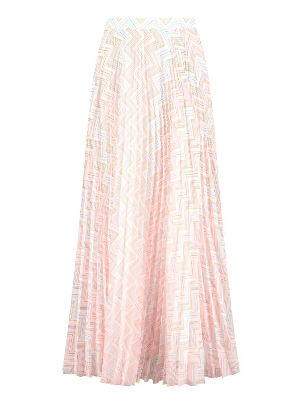 Shop Missoni Geometric-print Skirt