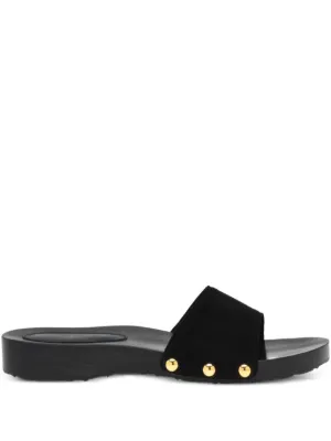 【GIANVITO ROSSI】Knot◆レザー◆フラットフォームサンダル GIANVITO ROSSI Hebe 45 メタリックレザー プラットフォーム