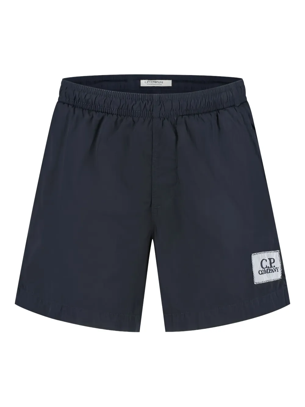 C.P. Company Kids Zwembroek met logopatch Blauw