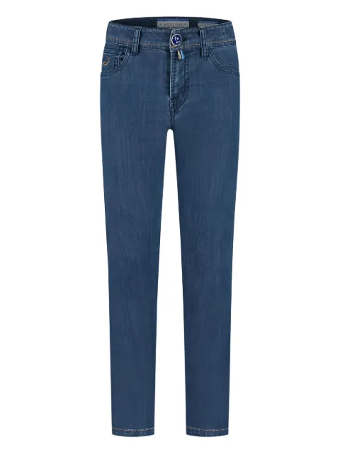 Jacob Cohën logo-patch jeans