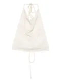 Jejia open-back top - Neutrals