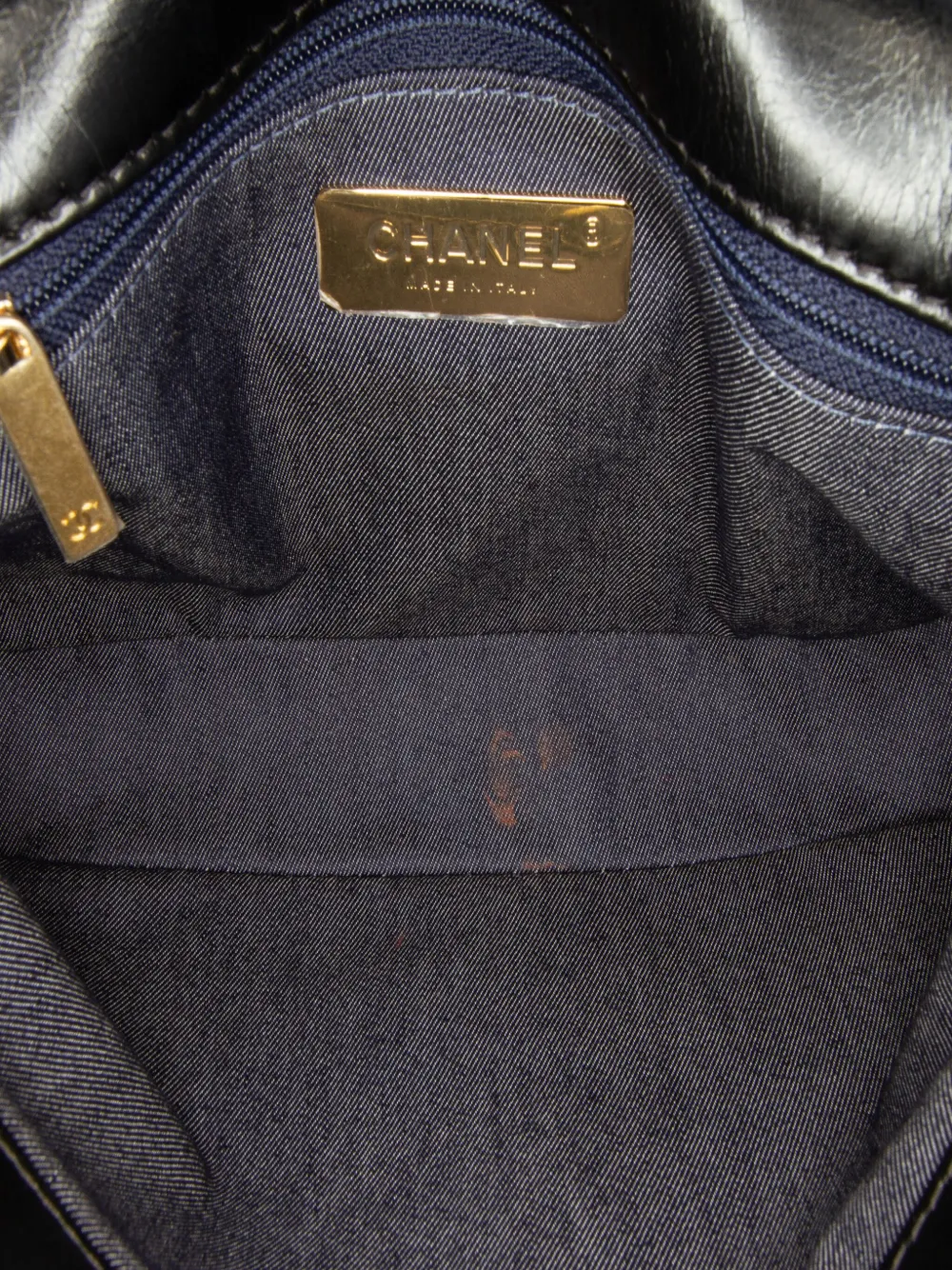 Pre-owned Chanel 2019 Crumpled Calfskin En Vogue Rope Flap Satchel