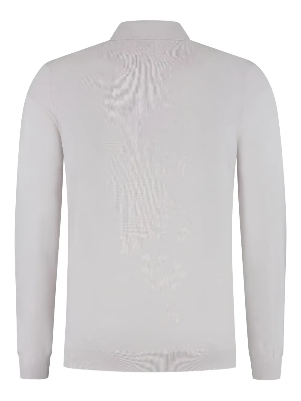 Gran Sasso long-sleeve polo shirt - Grijs