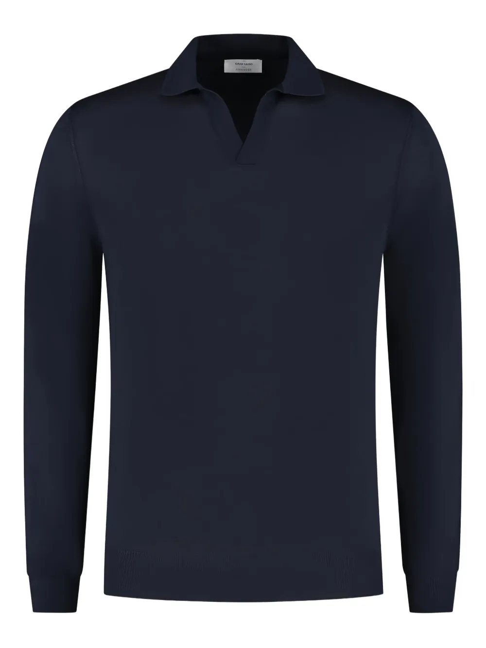 long-sleeve polo shirt
