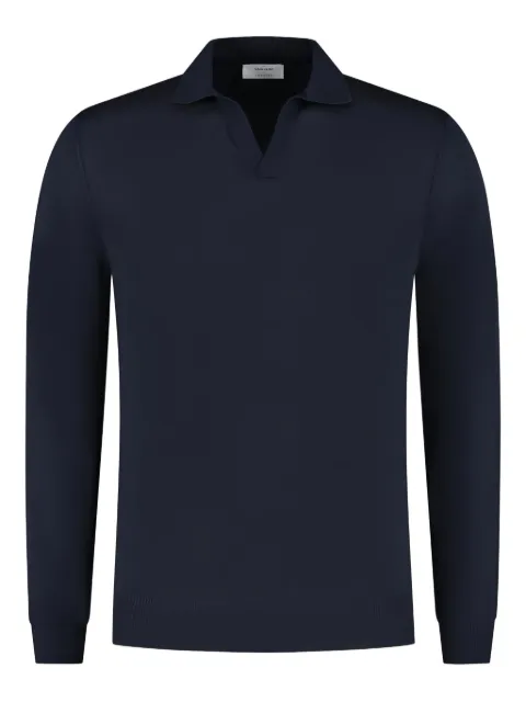 Gran Sasso long-sleeve polo shirt