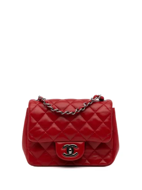 CHANEL Pre-Owned mini sac à bandoulière Square Classic Single Flap (2014-2015)