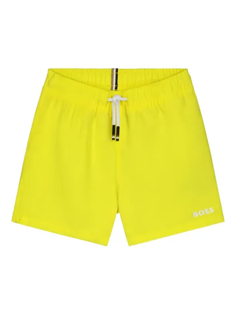BOSS Kidswear logo swim shorts