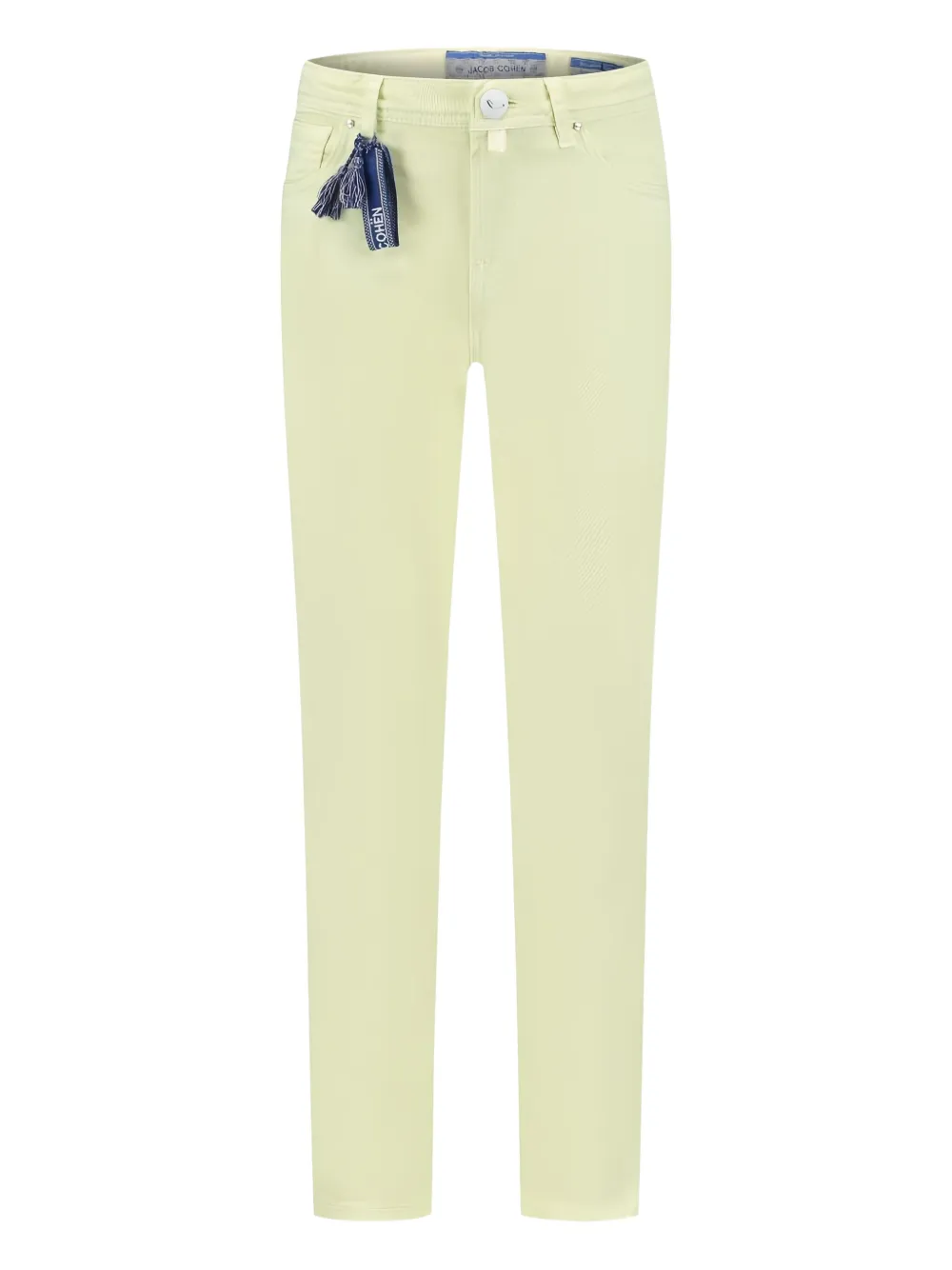 Jacob Cohën Calça jeans com patch de logo | Verde | Image 1