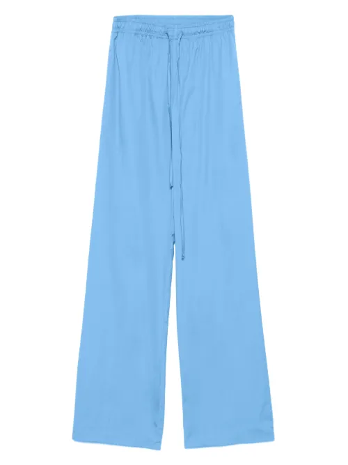 Pantalon en coton à coupe droite - Ermanno Scervino - Modalova