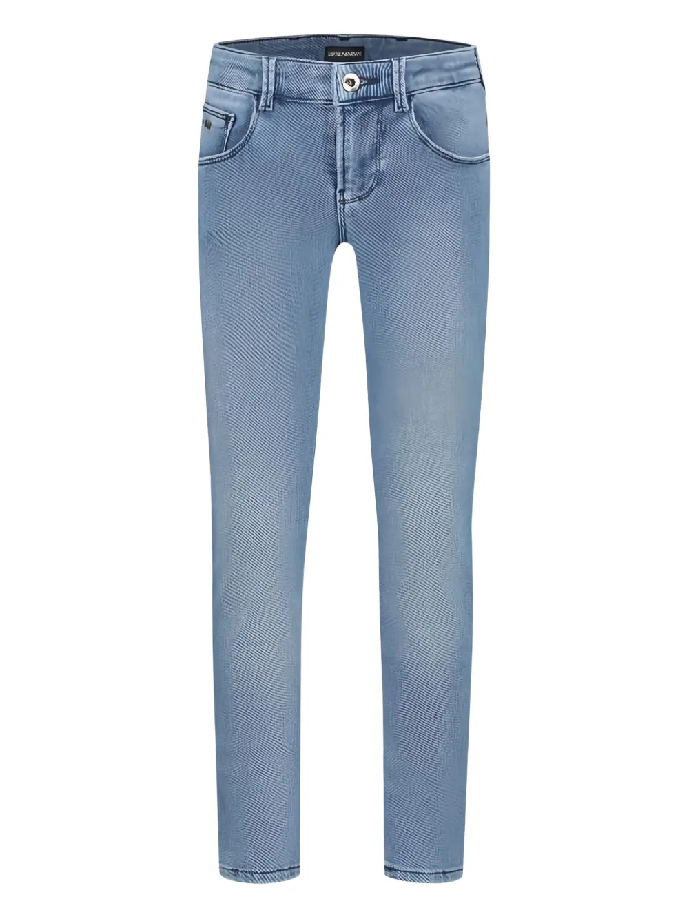 Emporio Ar i Kids Straight jeans Blauw