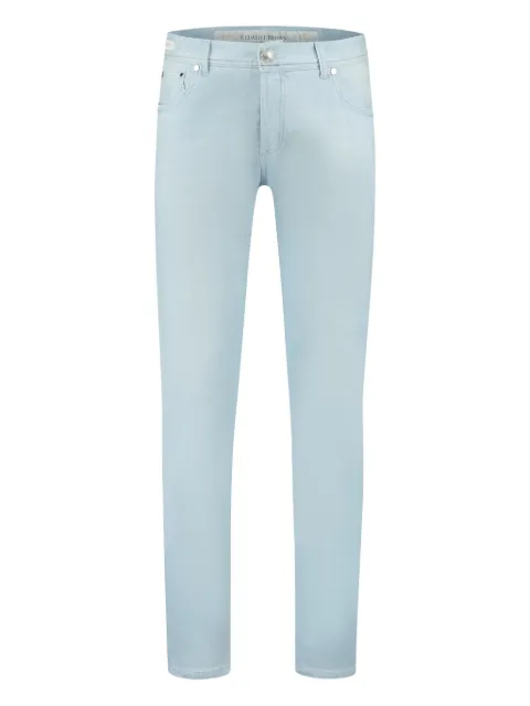 Richard J. Brown  logo-patch jeans 