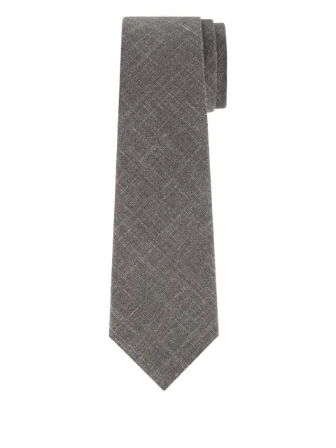 Hackett slub-textured tie
