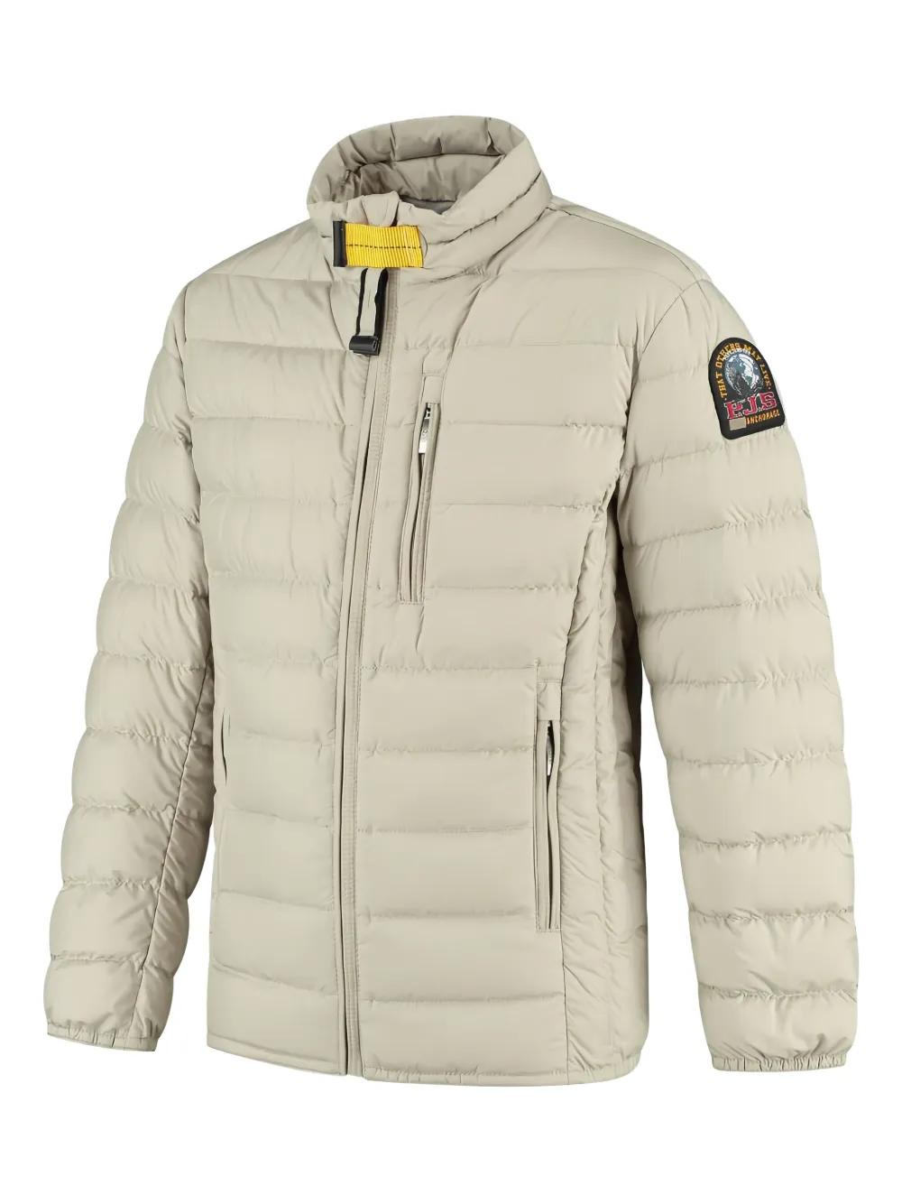 Parajumpers Kids Ugo quilted high-neck jacket Beige
