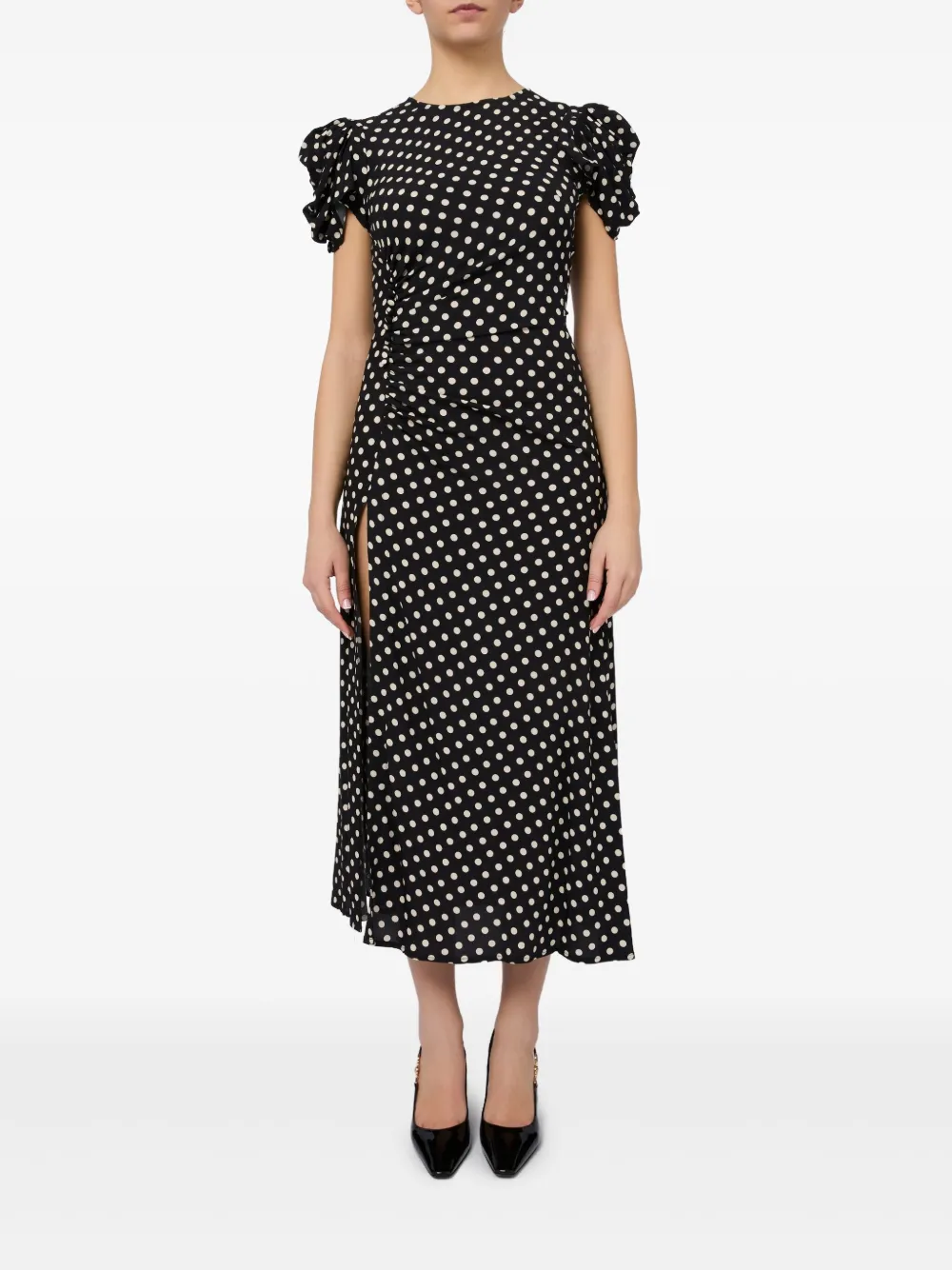 MAR DE MARGARITAS Kristel dress - Zwart