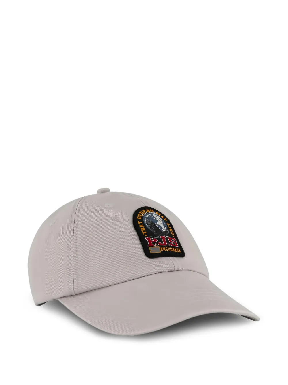 Parajumpers patch logo baseball cap Beige