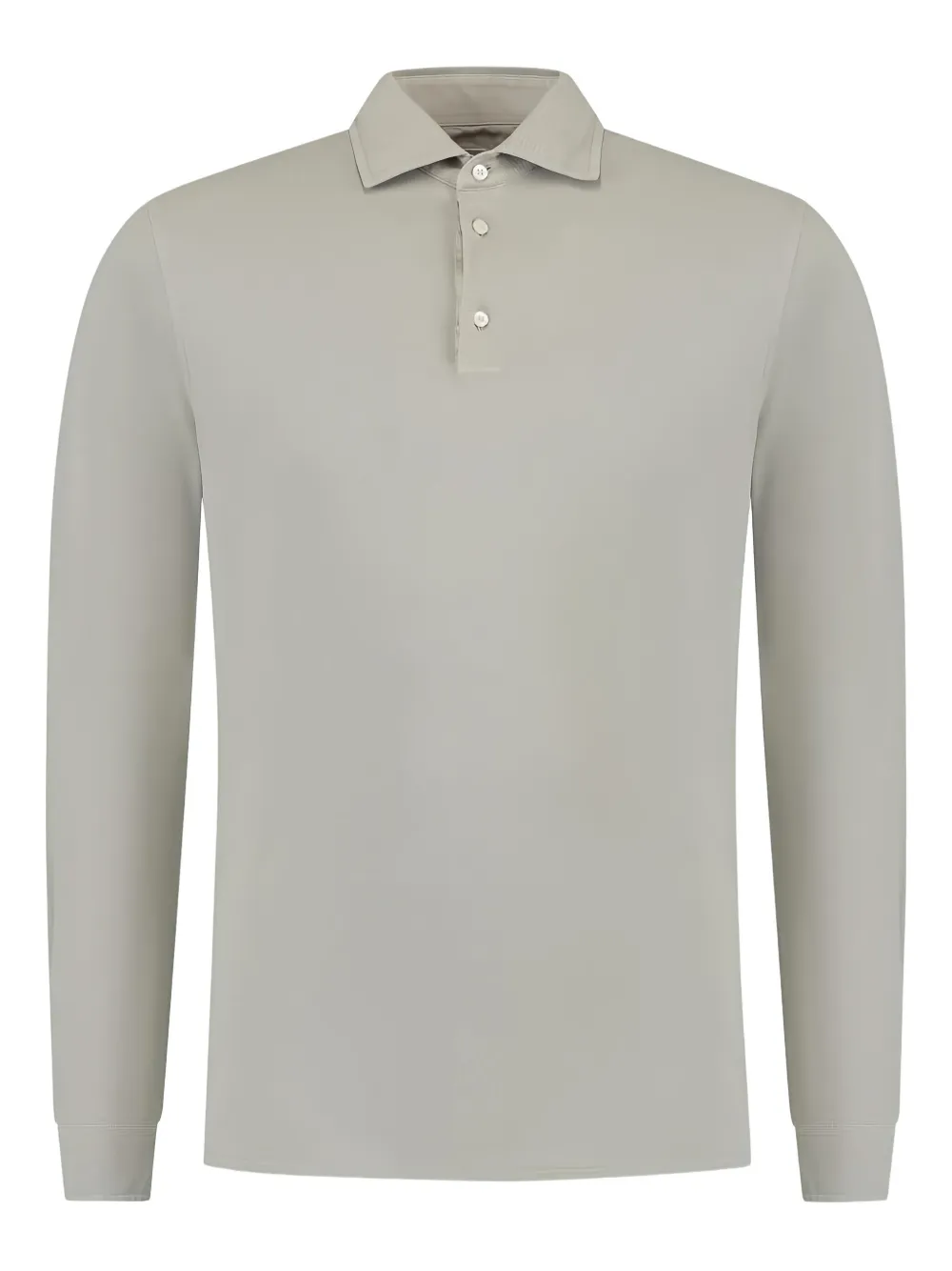 long-sleeved polo shirt
