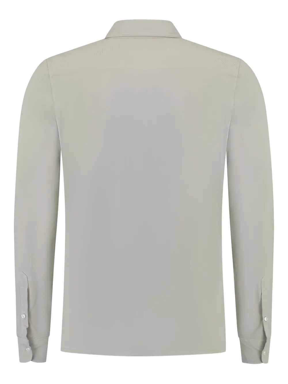 Doriani Cashmere long-sleeved polo shirt - Beige