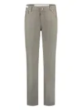 Richard J. Brown logo-patch trousers - Neutrals