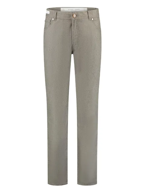 Richard J. Brown  logo-patch trousers
