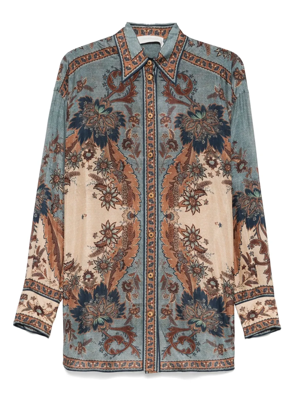 ZIMMERMANN Ascension blouse Blauw