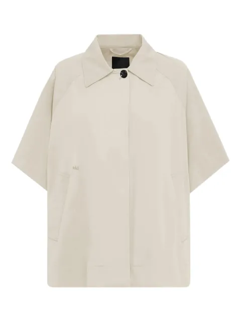 Add cotton shirt jacket