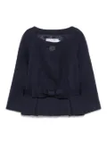 Christian Dior Pre-Owned 2010 belted jacket - Blue